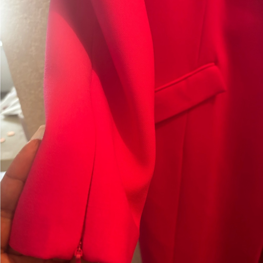 Karen Mullen pink midi dress with belt - Picture 6 of 6